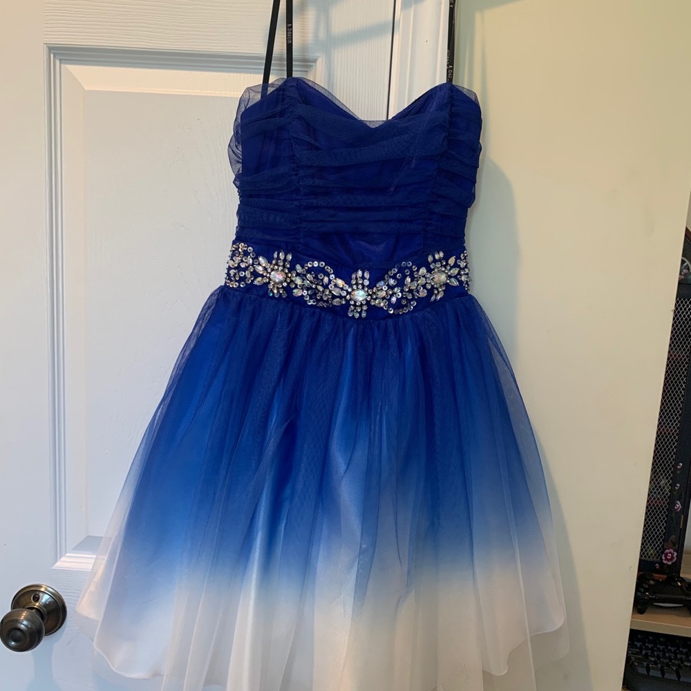 B. Darlin Junior’s Strapless Dress